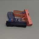 Generic Water Gun Squirt Guns for Kids 2 Packs, Water Blaster Toys for Boys Girls Toddlers, Outdoor Beach Swimming Pool Game Summer Toys (Blue and Pink)