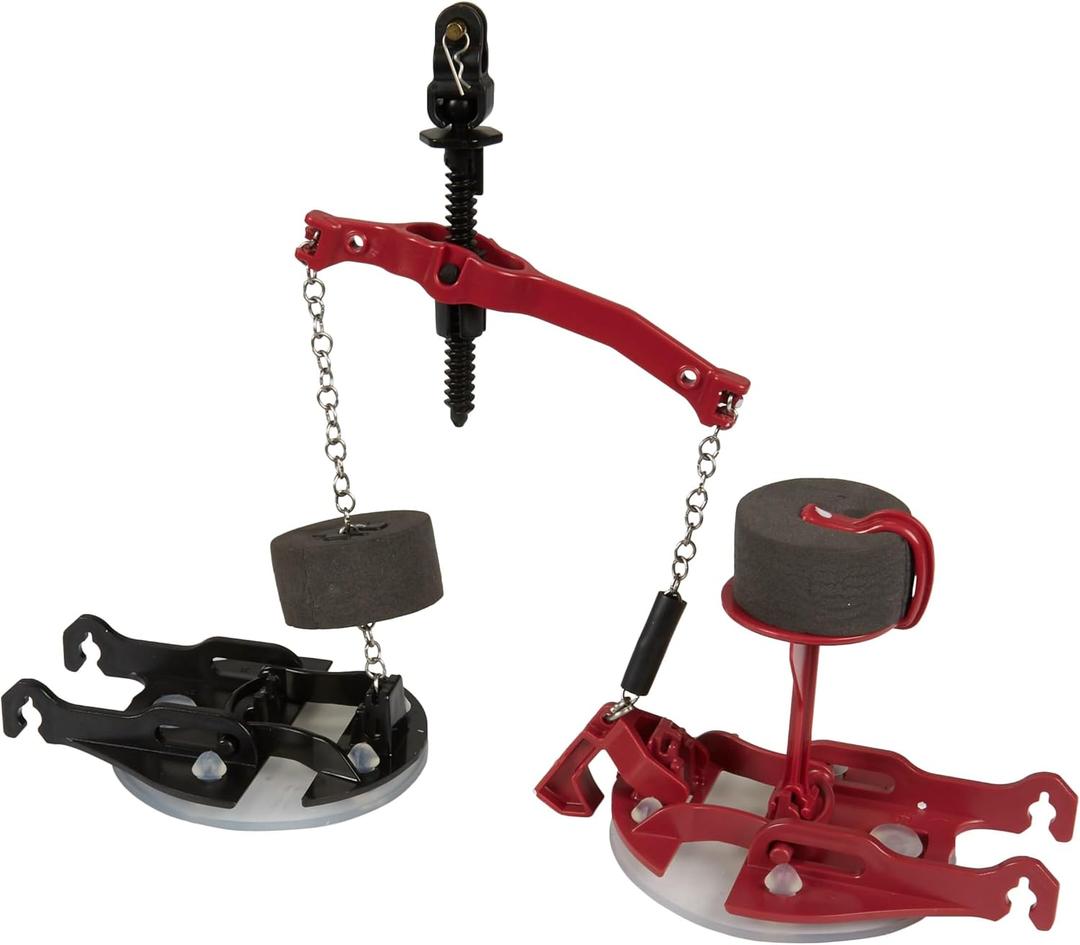 Toilet Flapper Replacement Kit for Vormax, Compatible with American Standard Vormax Toilets, Black