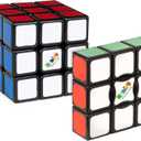 Rubik's Cube Starter Pack - The Original 3x3 Cube and 3x3x1 Edge Gift Set - Stress Relief Fidget, 6064005