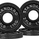 CAP Barbell 2-Inch Olympic Weight Plate | Multiple Options (2.5 lb - Set of 6)