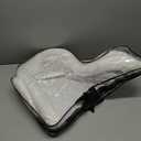 Equinavia Eidsvoll Shaped English Saddle Pad for Show Jumping with Ultra Fleece Trim (Medium, White)