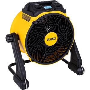 DEWALT 16'' Air Purifier Shop Fan with HEPA Filter, Industrial Fan Heavy Duty 4000CFM with PM2.5 Sensor, 360 Tilt, Captures Dust, Debris & Particles, for Jobsite, Workshop and Garage