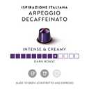 Nespresso Capsules Original Line, Arpeggio Decaffeinato, Dark Roast Coffee, 50-Count Coffee Pods