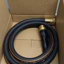 Giraffe Tools Garden Hose 25ft x 5/8'', Water Hose Heavy Duty, Flexible, Lightweight Hybrid Hose with Swivel Handle, Male to Female Fittings