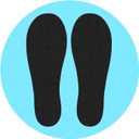 Kids Carbon Fiber Insole to Correct Children's Tip Toe Walking, Rigid Shoe Insert for Healthy Walking Habits, Plantar Fasciitis and Pain Relief, 4 Youth, 224mm, 1 Pair