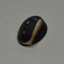 SABLUTE MAM3 Ergonomic Mouse, Bluetooth Mouse for Small/Medium Hands,Dual-Device Connectivity for Computer/Laptop, Rechargeable Wireless Vertical Mouse with 4 Adjustable DPI for Window,Mac OS,Black