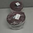 2 x Baby Proofing Wall Corner Protector,Edge Guard Corner Protector,6.56ft Thinken Soft Corner Protectors Pre-Taped Soft Rubber Foam Edge Cushion for Furniture (Brown, 6.56Ft x 5.9" W x 0.47" Th)