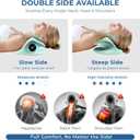 YOUKADA 2025 Upgarded Neck Massager, 3 in 1 Modes, Shoulder Relaxer, Neck Stretcher with Heat for Pain Relief, Ergonomic 26Shoulder Massager, Portable for Car/Office/Home (Green)