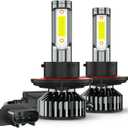 Compatible for 2018 2019 2020 2021 2022 2023 2024 2025 Polaris Ranger XP 1000 Headlight Bulbs, H13 9008 Headlights for ATV UTV Lights, 6000K Bright White, Halogen Headlamp Replacement