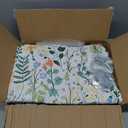 Travan 3-Piece Quilt Set Quilted Bedspread Lightweight Coverlet Set Garden Style Floral Printed Oversized Quilted Bedding Set with Shams for All Season, Exquisite, King Size