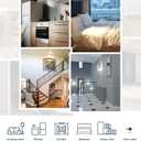 ECOELER 8 inch Oil Rubbed Bronze Flush Mount Ceiling Light Fixture, Round Aluminum Trim, 30W 3000K Warm White 2000Lm, Dimmable Ultra-Thin LED Disc Light, ETL&FCC Listed