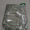 Boho Extra Long Sage Green Shower Curtain with Tassel, Woven Fabric, Tufted Chevron Striped, 72 x 78, Modern Chic Textured Minimalist