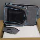 Pet Carrier Airline Approved, Expandable Pet Cat Carriers with Wheels for Dogs, Airline Approved Cat Dog Carrier, TSA Approved Pet Carrier In Cabin, Pet Dog Cat Carrier Soft, Cat Travel Carriers (Grey)