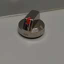 AMI PARTS DG64-00473A Range Burner Dial Knob Range Oven Knob Compatible with Samsung Gas Range NX58F5700WS NX58K7850SS NX58H5600SS NX58J7750SS NX58M6850SS NX58H5650WS (Silver)