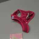 rabbitgoo Dog Harness Small Sized and Leash Set, Step in Soft Light Puppy Vest, Breathable Mesh Pet Harness, Reflective for Safe Easy Walking, Rose Red S (S (Chest: 15.1 - 16.5"))