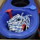O-Cedar RinseClean Spin Mop & Bucket System | Clean with Clean Water | Removes 99% of Bacteria