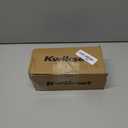 Kwikset Pismo Interior Privacy Door Knob with Lock, Door Handle For Bathroom and Bedroom, Matte Black Keyless Turn Lock Doorknob, with Microban Protection