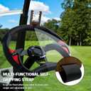 2 x Magnetic Stogie Holder Golf Accessories for Men, Portable Stogie Clip for Golf Cart Magnetic Holder with Adjustable Design - Fits Golf Carts, Chairs - Perfect Golf Gifts, Grilling, Fishing & Sporting