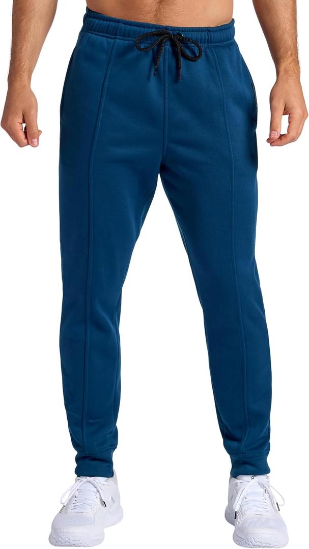 Head Men's Precision Jogger, Standard Fit, Heavyweight Fleece Material (Blue, L)