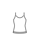 Women's Tank Top Black Size M