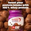 Premier Protein Powder, Chocolate Milkshake, 30g Protein, No Added Sugar, 100% Whey Protein, Keto Friendly, Soy & Gluten Free, 24.5 oz (17 Servings) (EXP 04/18/26)