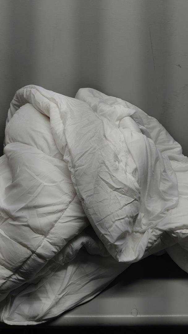 Mattress Topper, 78x80 Inches, White