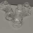 Alipis Essential Oil Jars Set Aromatherapy Bottles Diffuser Reeds Holder for Home Decor