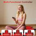 Red Light Therapy Mat, 2in1 LEDs (660nm& 850nm) Red Light Therapy Blanket, Premium Material, Adjustable Timer & Intensity