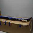 YITAHOME Prelit Snow Flocked Christmas Tree 7.5 FT with Remote, Artificial Hinged Canaan Fir Christmas Tree with 1687 PE & PVC Mixed Tips, 330 Color-Changeable Lights for Home Office Holiday Decor