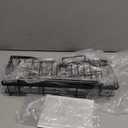 EUDELE 5-Pack Rustproof Stainless Steel Shower Caddy Set No Drill Adhesive Bathroom Organizer, Space-Saving Shower Shelves for Apartment Essentials, Bathroom/Kitchen Storage Home Decor-L Size