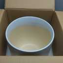 LE TAUCI 12 Inch Pots for Plants, Ceramic Large Planters for Indoor Plants, Indoor Plant Pots for Home Garden Patio Office, Planter Pots with Drainage Hole and Rubber Plug, White