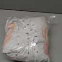 PINNKKU 3-Piece Crib Bedding Set for Boy Girls, Includes Crib Skirt, Blanket, Sheet, Baby Bedding, Floral, Mini Size