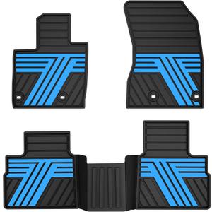 Rubber Floor Mats for Nissan Rogue 2021-2026
