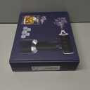 Whiskey Smoker Electric Set Bourbon Christmas Gifts for Men Old Fashioned Smoker Drink With 6 Wood Chips and 6 Whiskey Stones Food and Cocktail Smoked Kitchen Bar Tools Cool White Elephant Gifts Black