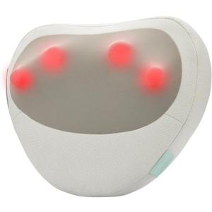 HoMedics Heated Shiatsu Massage Pillow for Neck, Back and Shoulder Pain. Portable, Cordless Deep Tissue Massager. Create Your Own Massage Chair, for Bed, Floor, or Couch