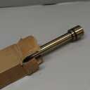 1 1/8 Inch Diameter Curtain Rods 36 to 72 Inches(3-6ft), Telescoping Heavy Duty Large Drapery Rod with Adjustable Aluminum Alloy Bracket, Solid End Caps for Windows Patio Decoration, Antique Bronze