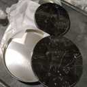 Electric Stove Burner Covers Range Top For Expanding Counter Space Stovetop Decor (Black Marble)