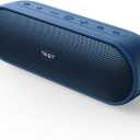 Tribit Portable Bluetooth Speaker XSound Plus 2, Wireless Speaker 30W with XBass, IPX7 Waterproof, 24-Hour Playtime, Stereo Sound, Built-in Mic, Bluetooth 5.3 for Party, Car, Travel (Blue)