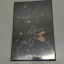 Moleskine Limited Edition Le Petit Prince Notebook, Large, Ruled, Black, Hard Cover (5 x 8.5)
