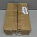 6 Pack Floating Shelf Brackets, 4 Inch Heavy Duty Industrial Shelf Bracket, Black Metal L Brackets for Shelves Support DIY(1/5 Inch Thicked)