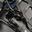 Noseless Bike Seat Cushion for Men & Women - Extra Padding & Comfort Wide Bicycle Seat, Oversized Comfortable Saddle for Peloton Bikes, Exercise Bikes, Electric Bikes, Cruiser Bikes (Black)