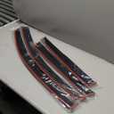 IG Window Visors for 2007-2008 Honda Fit, Out-Channel Rain Guards Vent Wind Deflectors 4PC, Car Accessories for 07-08 Honda Fit