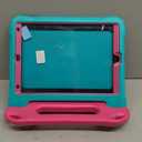 YIHE Kids Case for iPad 10.2 Inch 9th/8th/7th Generation 2021/2020/2019, iPad Pro 10.5 & iPad Air 3, Shockproof Handle Stand Kids Case with Screen Protector for iPad 10.2/10.5 Inch, Cyan&Pink