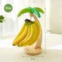 Banana Holder - Banana Hanger Tree with Stainless Steel Hook for Kitchen Countertop