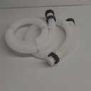 2 Pcs Pool Hoses for Above Ground Pools 1 1/2 Inch Diameter 59" Long Pool Pump Hose Replacement Filter Pump Hose Accessories