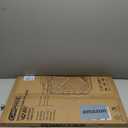 CAR PASS Heavy Duty Rubber Rear Car Mat, Deep-Dish Odorless Car Floor Mats All Weather, Universal Trim-to-Fit for SUVs Trucks Sedans, Waterproof Anti-Slip, Black