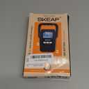 Digital Fish Scale Hanging Scale Fishing Scale, SKEAP 110lb/50kg Luggage Scale, Fish Weighing Scale, Upgrade Large Handle & Backlit LCD Display, Black, Fishing Gifts for Men, Black