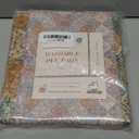 nunubaby Washable Pee Pads for Dogs, Stylish, Non-Slip and Leak-Proof Pee Mat. ultra-absorbent Reusable potty pad for Crates and Floors.(Cream/Multi, 18" x24" )