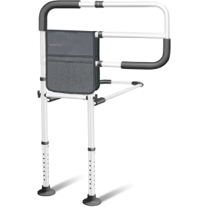 Bed Rails for Elderly Adults Safety, Bed Assist Grab Bar Handle with Storage Pouch, Adjustable Bed Cane Portable Handle Bedside Railing - Fits Twin Full Queen King Bed Rails for Elderly Adults Safety, Bed Assist Grab Bar Handle with Storage Pouch, Adjustable Bed Cane Portable Handle Bedside Railing - Fits Twin Full Queen King