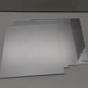 Unbreakable Mirror Tiles, 4PCS 10x10 Peel And Stick on Mirror for Wall Mirrors Decorative, Toddlers for Kids Bedroom, Plastic Gym Frameless Door Small Adhesive Mirrors for Classroom Decor Stickers